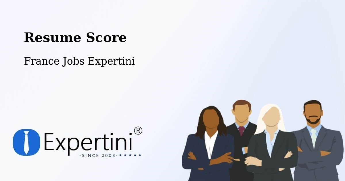 Resume Score & Job Description Match Tool – Lestrem - France Jobs Expertini